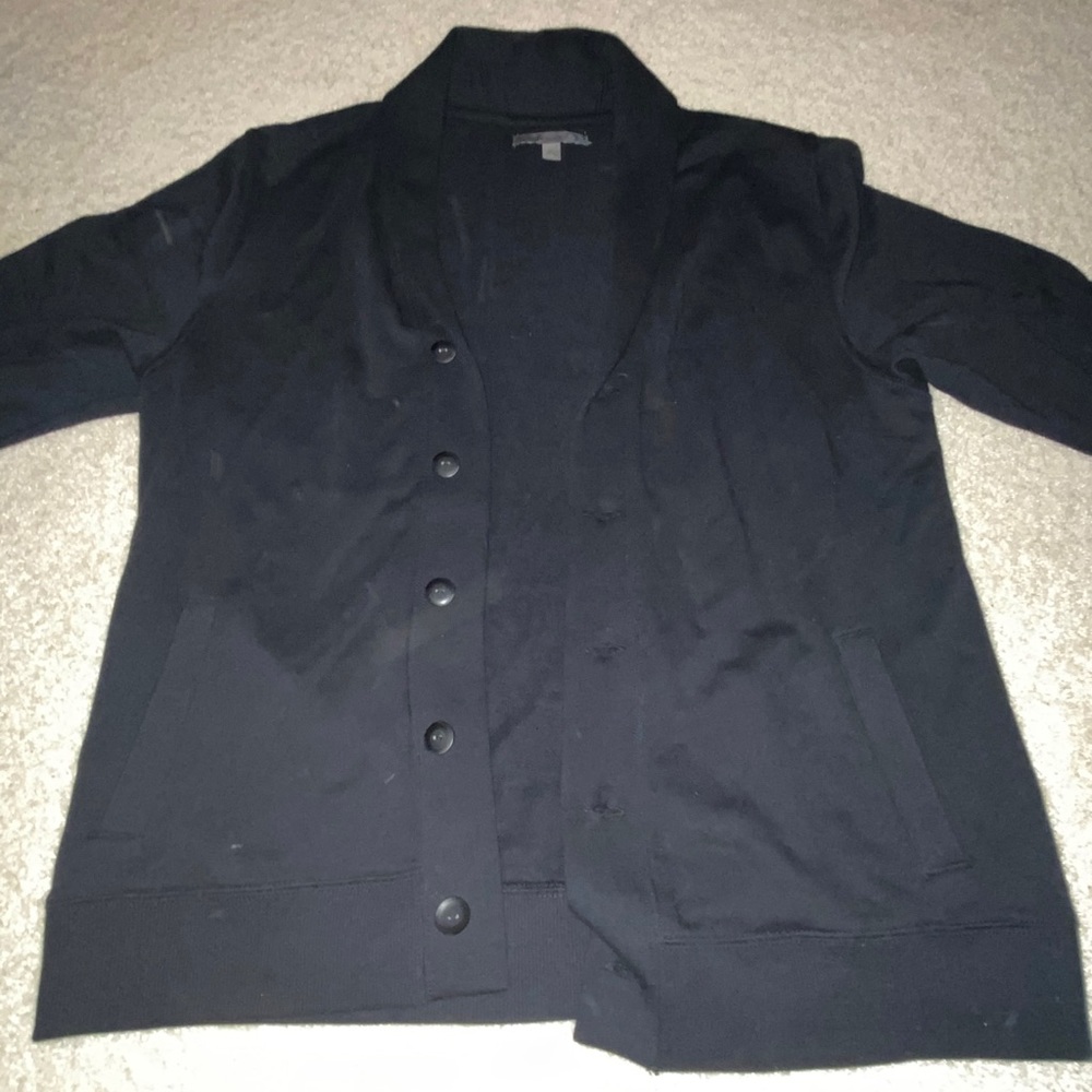 Men’s black cardigan